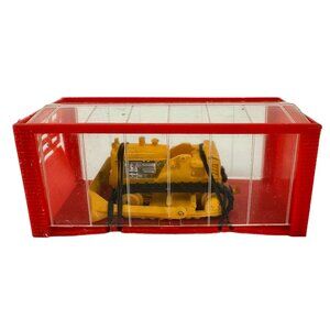 Mini Dinky Toys No 94 International Bulldozer Meccano in Red Plastic Case